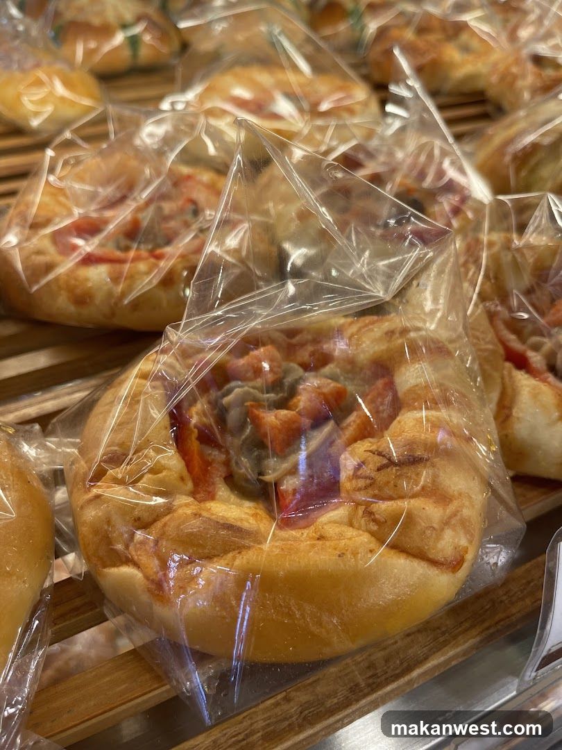 Packaged Pastries Display