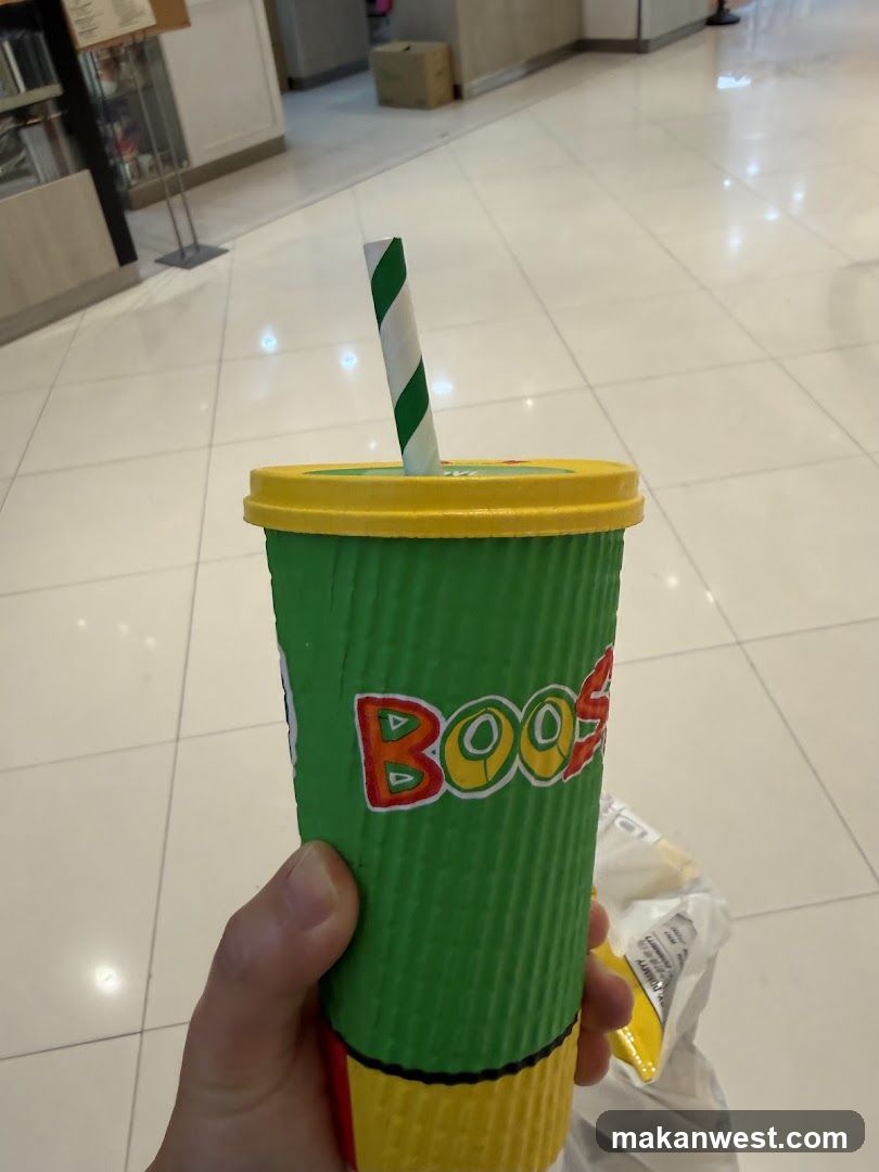Boose Cup in Mall Interior