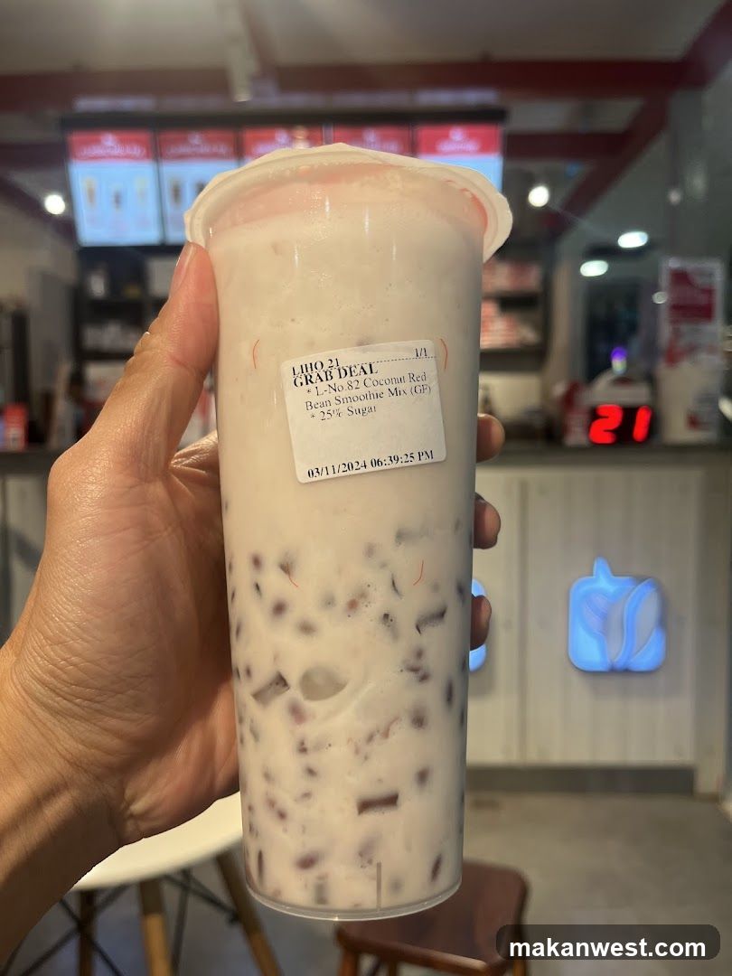 Boba Milk Tea Drink