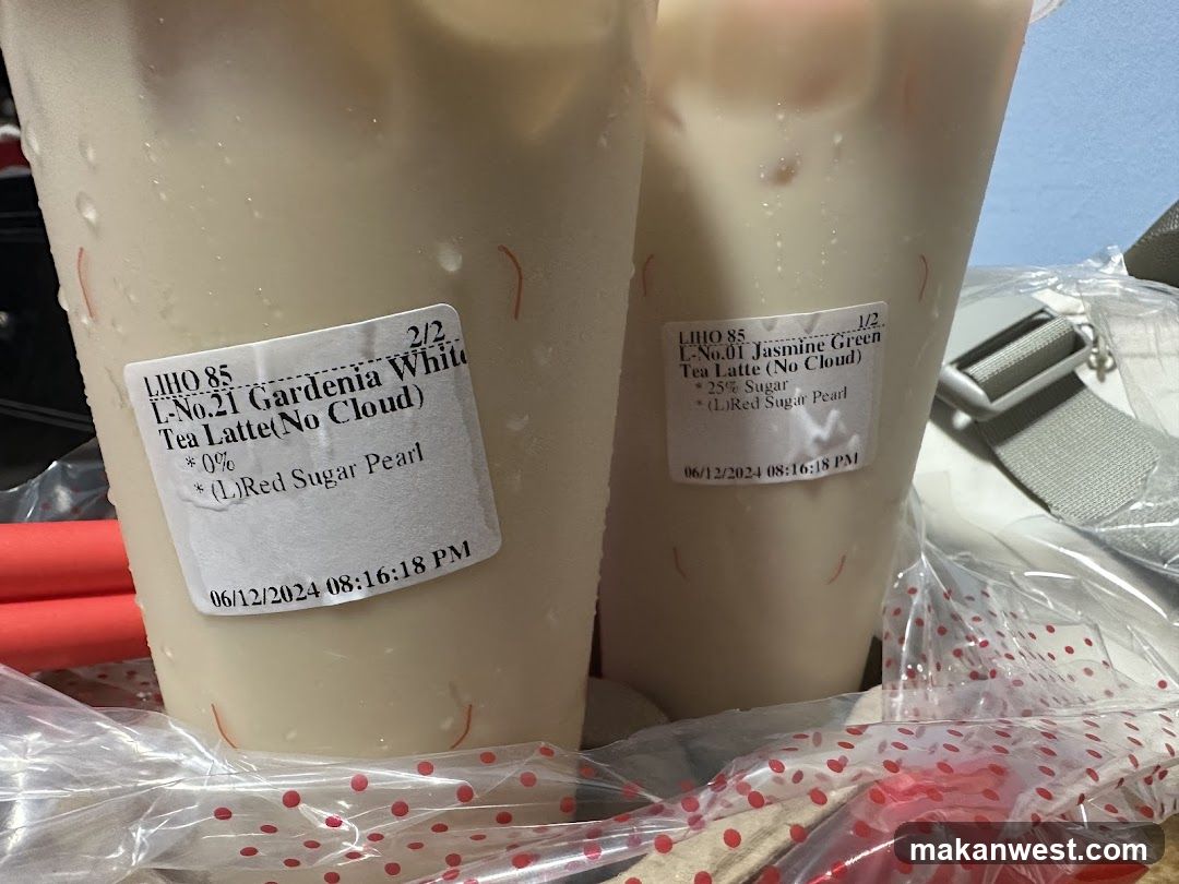 Beverage Drinks with Labels