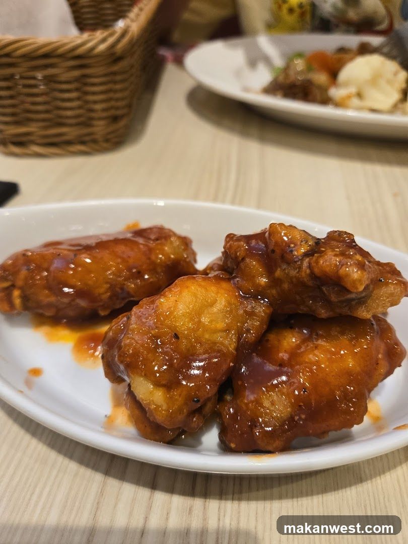 Sauced Fried Chicken Wings