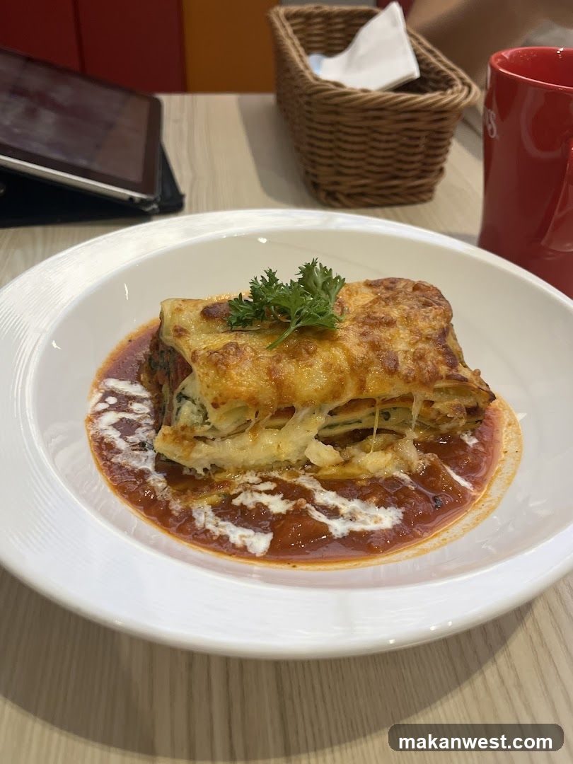 Lasagna with Tomato Sauce