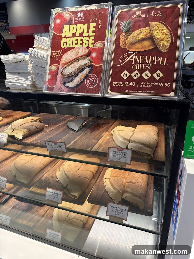 Munchi Pancakes Display Case