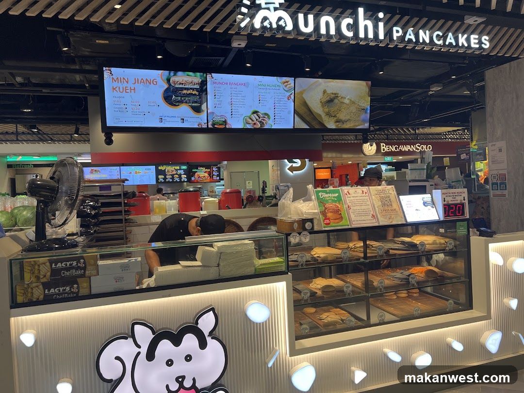 Food Stall Interior View