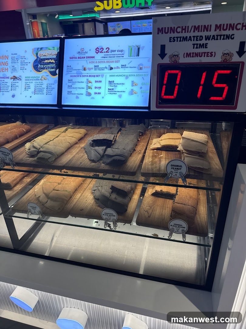 Subway Munchi Display Case