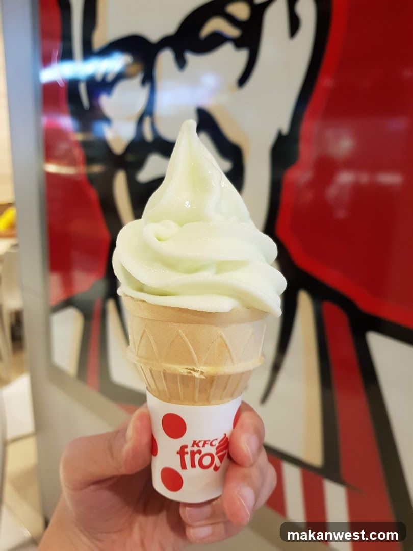 KFC Soft Serve Ice Cream Cone