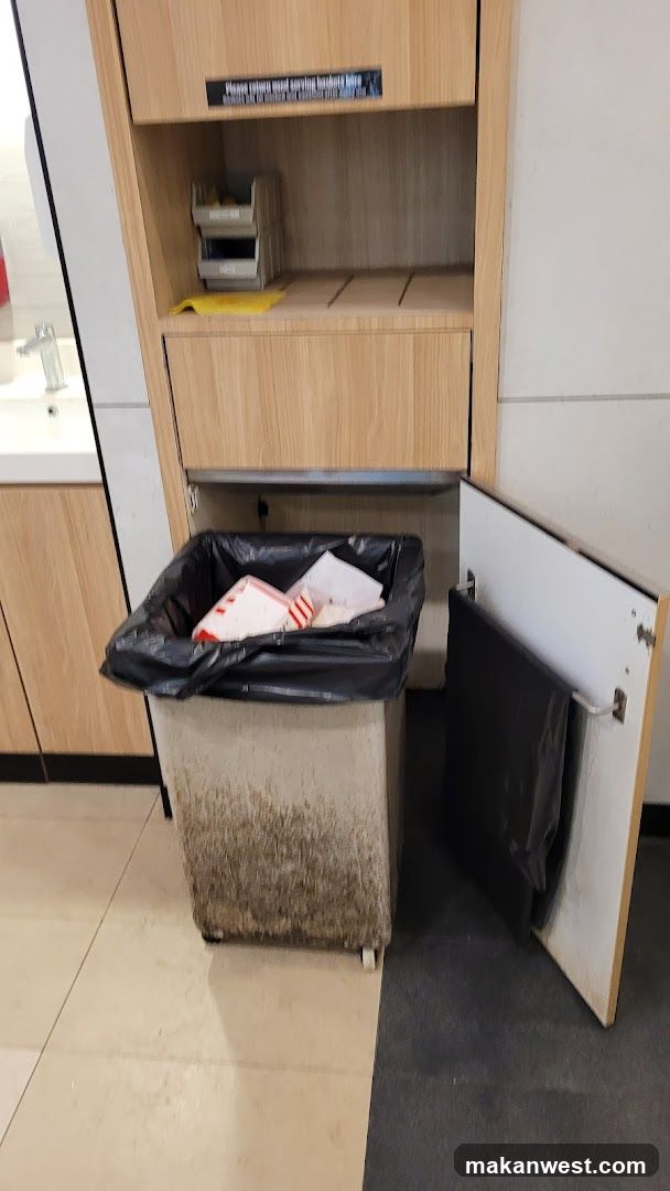 Interior Trash Area