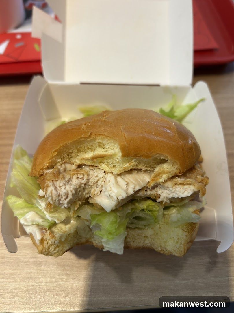 Chicken Sandwich in Box