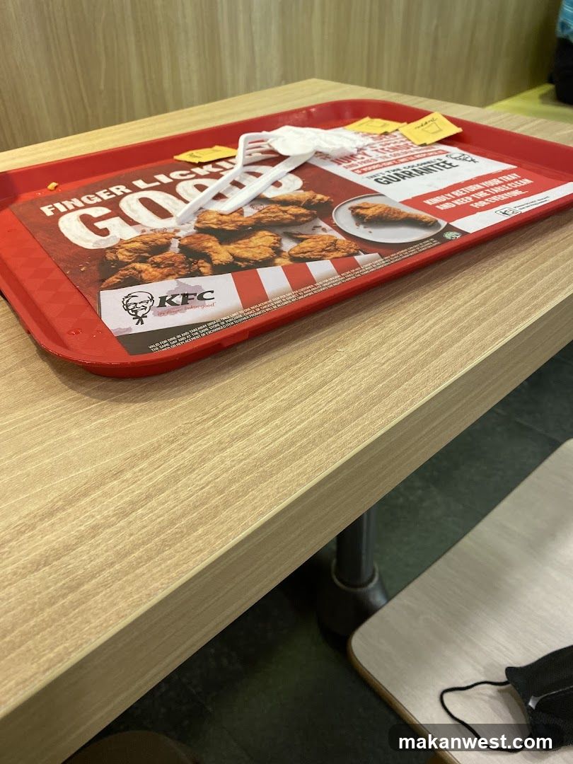 KFC Tray with Chicken