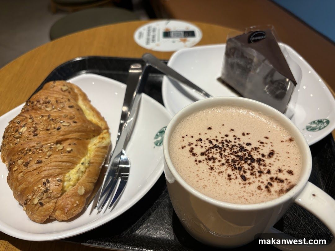 Coffee and Pastry Meal