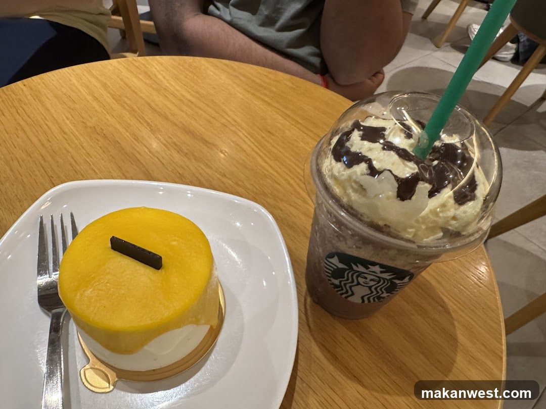 Starbucks Dessert and Drink