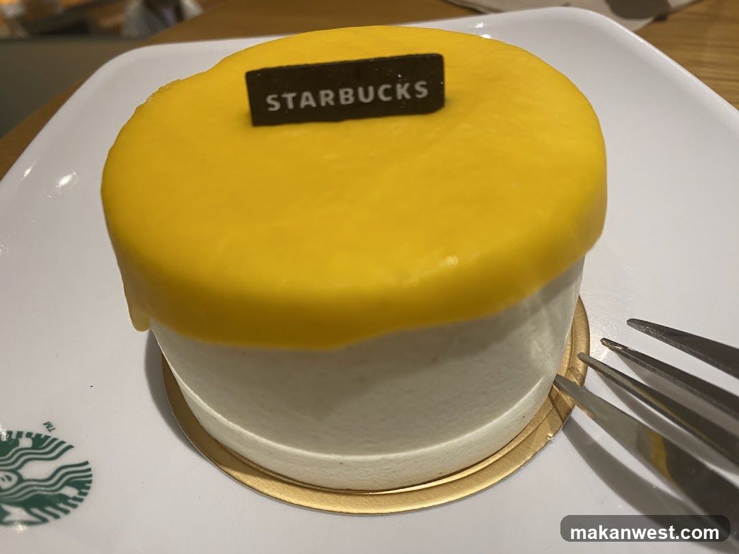 Starbucks Mango Cake