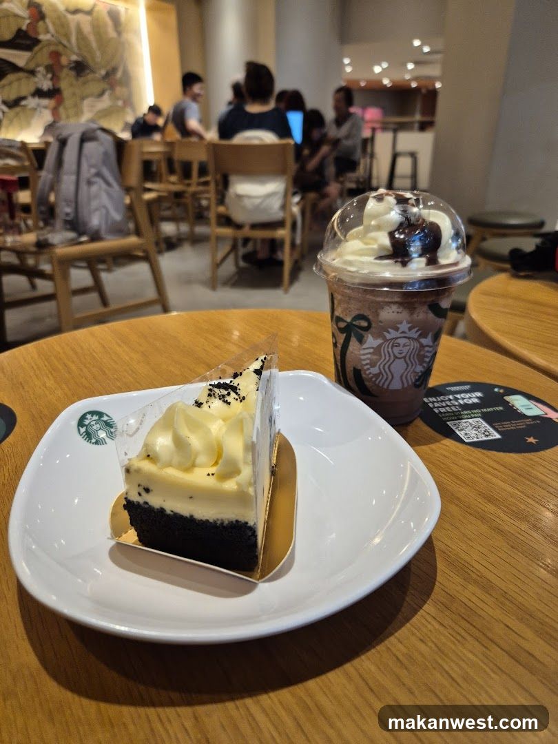 Starbucks Dessert and Drink