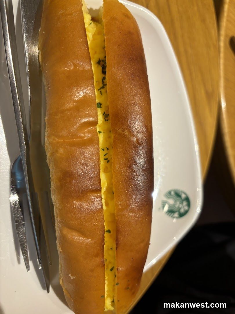 Egg Sandwich at Starbucks
