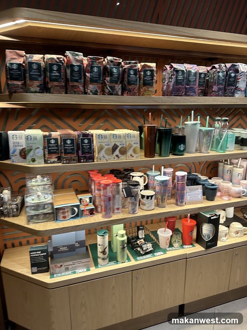 Starbucks Merchandise Display
