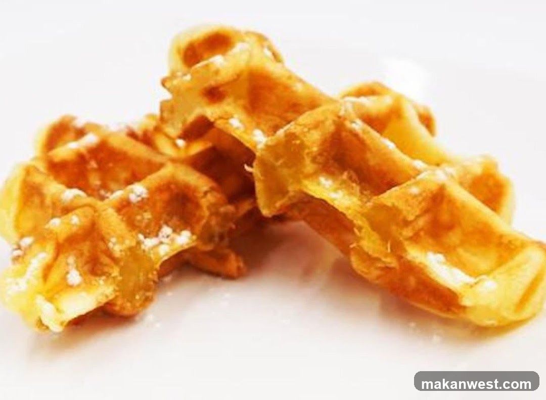 Waffles with Powdered Sugar