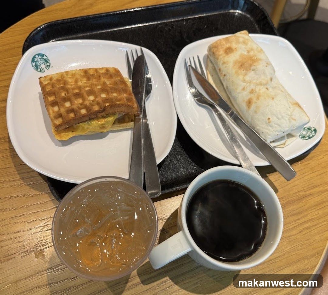 Starbucks Breakfast Tray