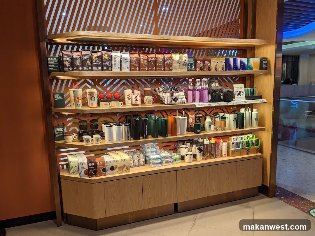 Starbucks Store Interior Display
