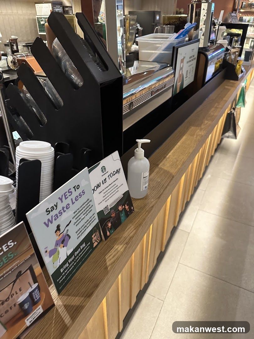 Starbucks Counter Interior