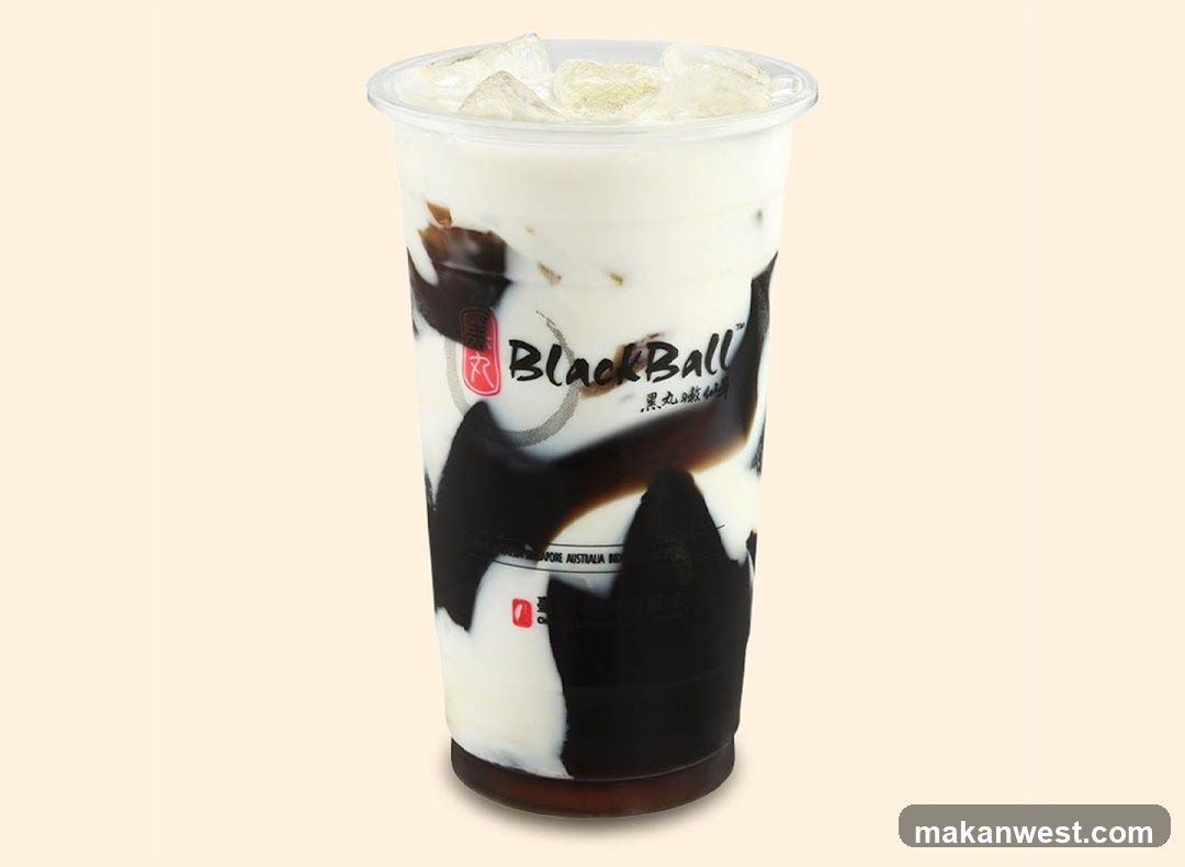 BlackBall Milk Tea Cup