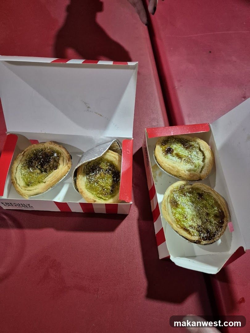 Egg Tarts in Boxes