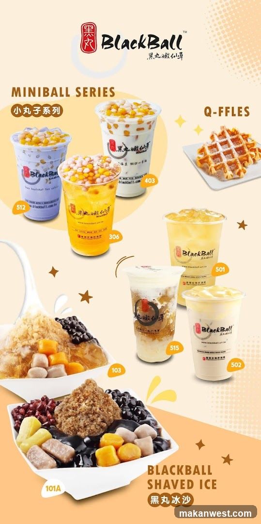 BlackBall Menu Display