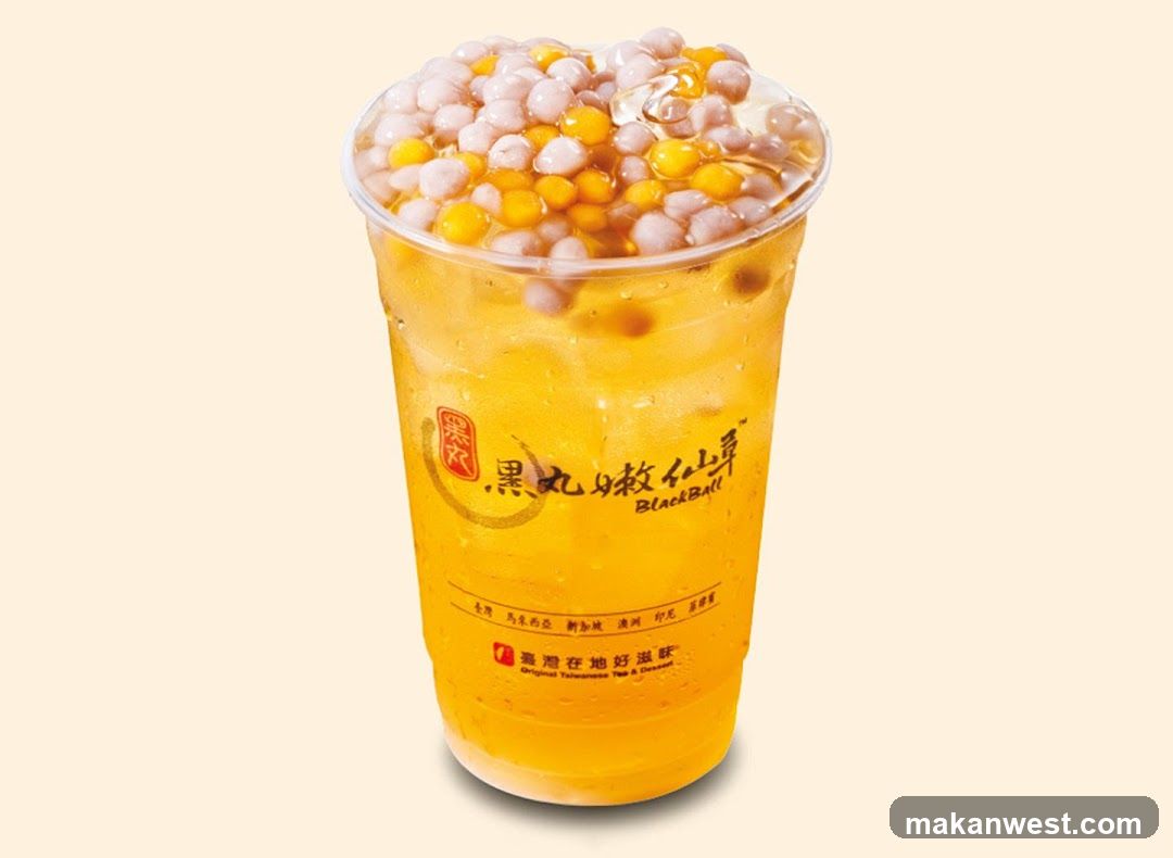 Boba Milk Tea with Toppings
