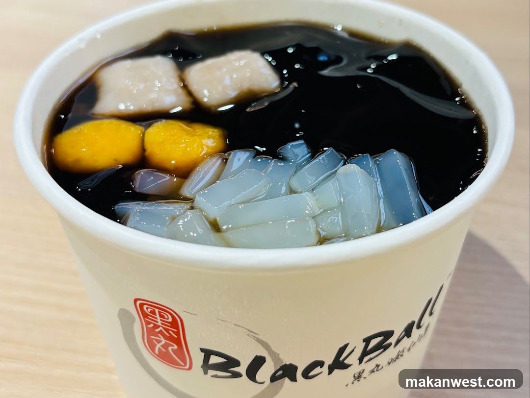 Black Ball Dessert Bowl