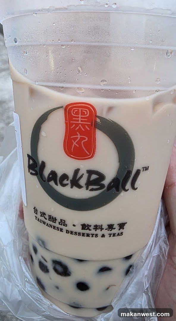 BlackBall Bubble Milk Tea Cup