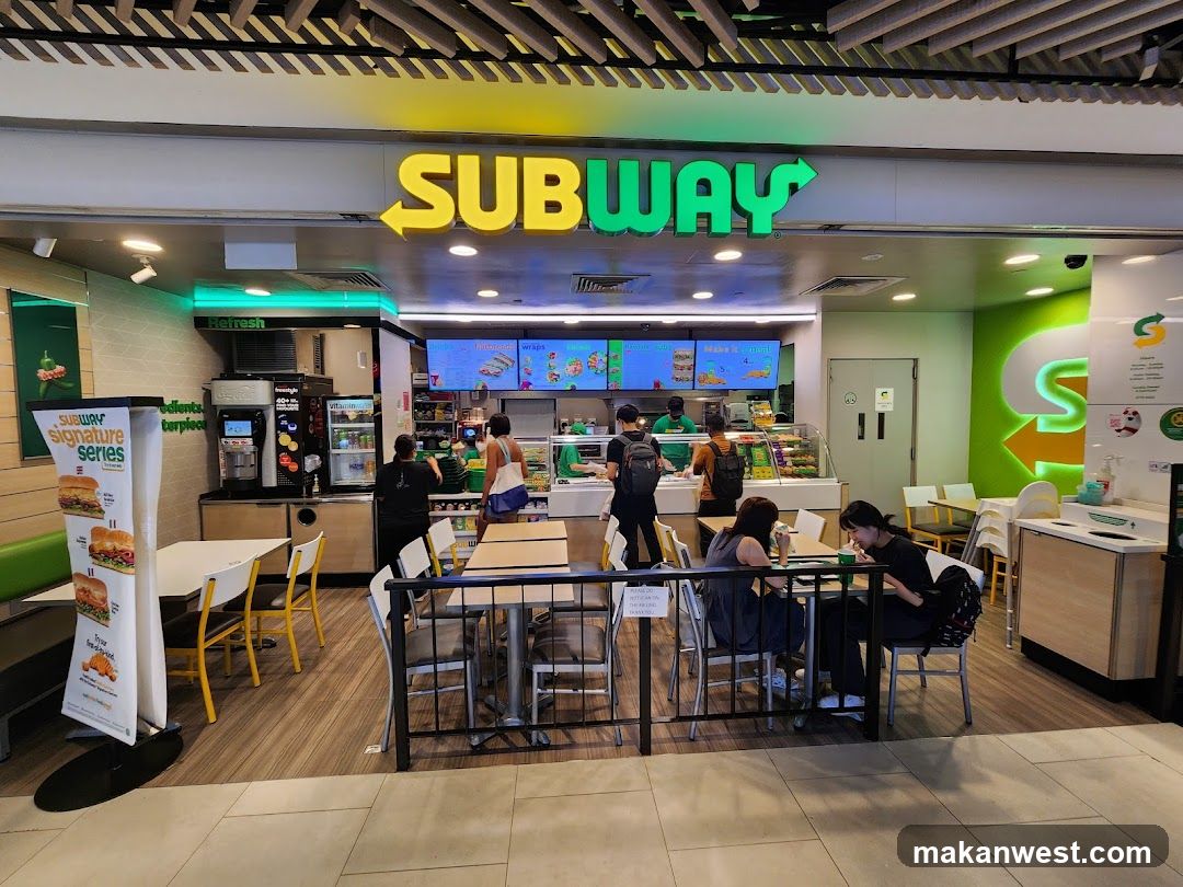 Subway Restaurant Interior