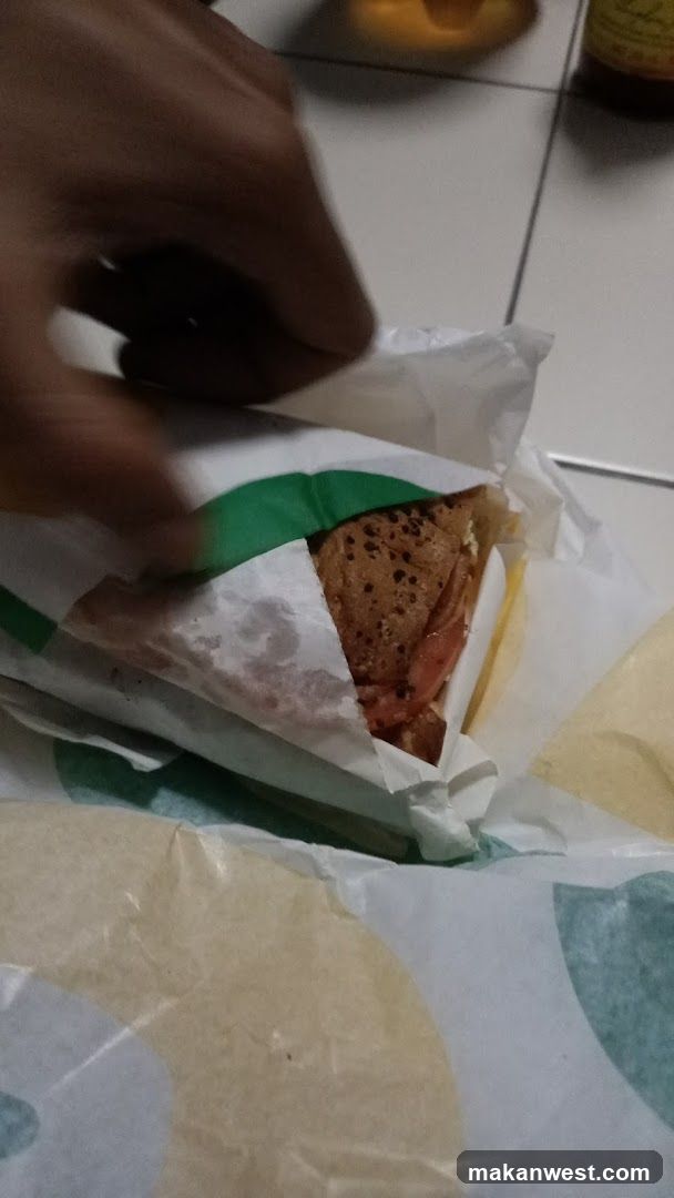Unwrapped Sandwich