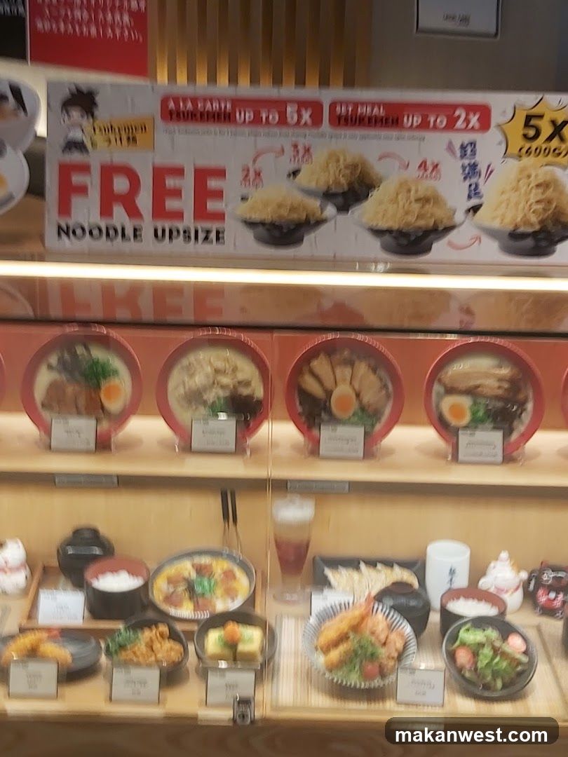 Ramen Shop Display Case
