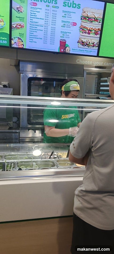 Subway Sandwich Counter Interior