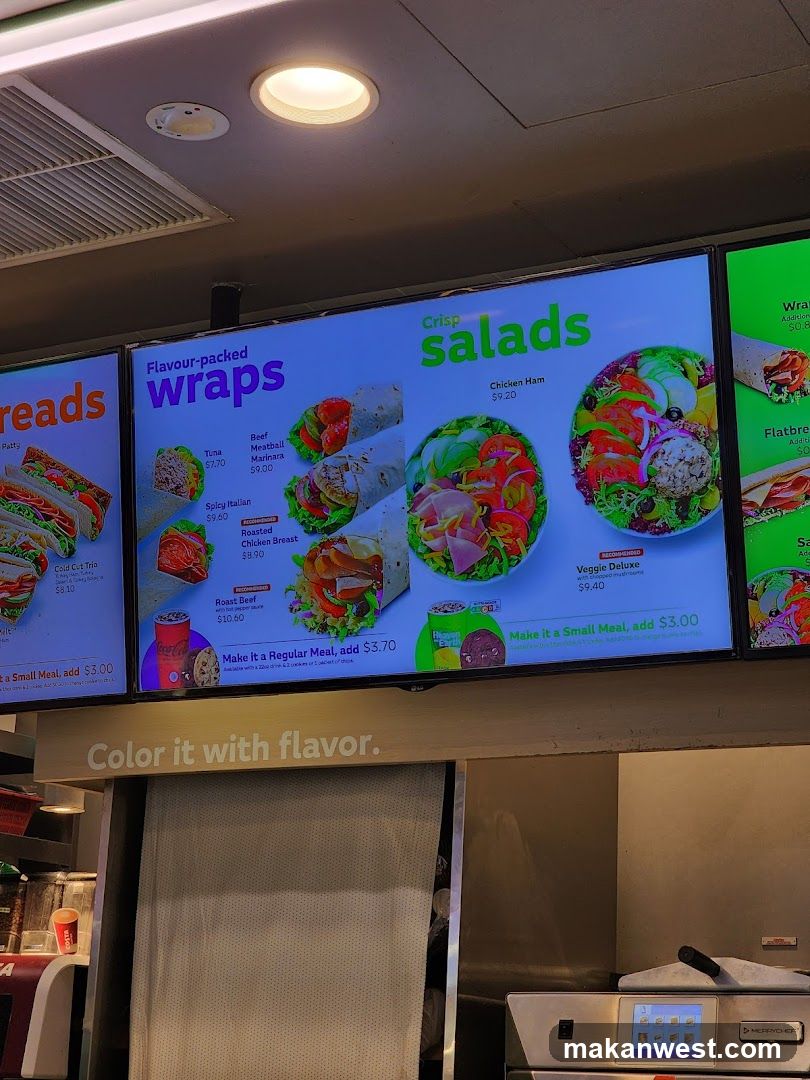 Digital Menu Board Display