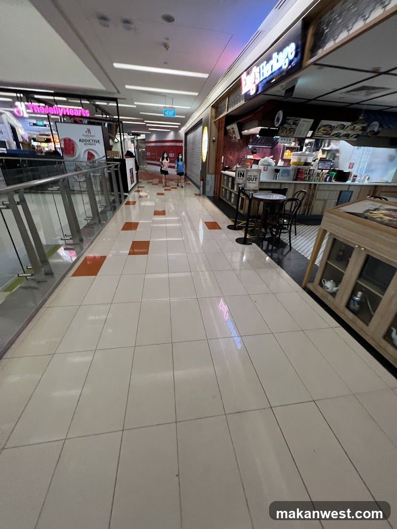 Shopping Mall Corridor Interior