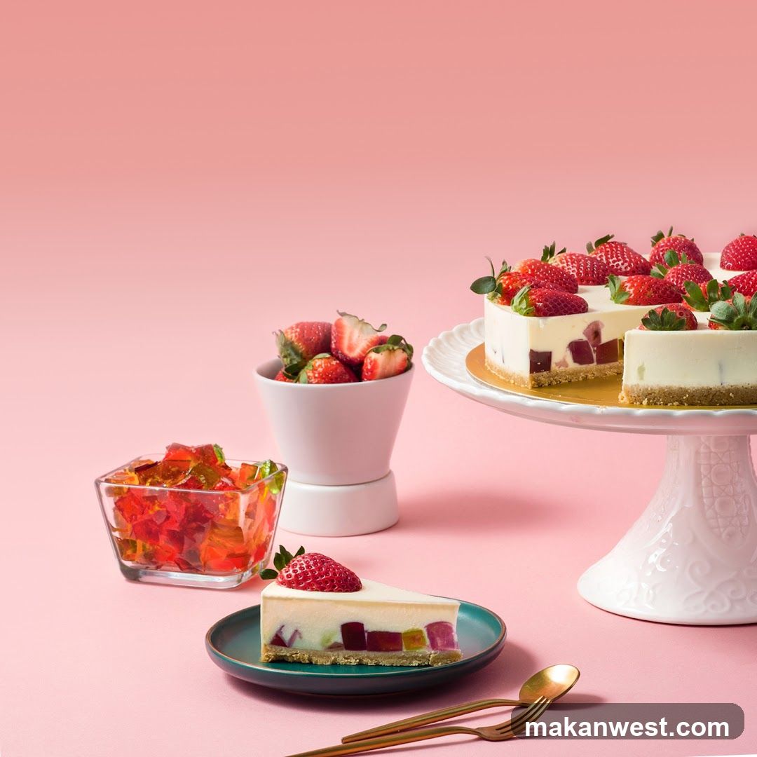 Strawberry Cheesecake Display