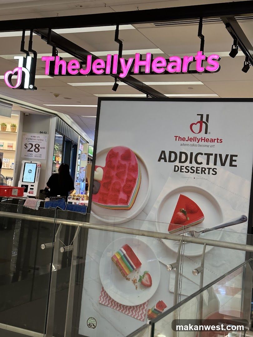TheJellyHearts Store Interior and Signage