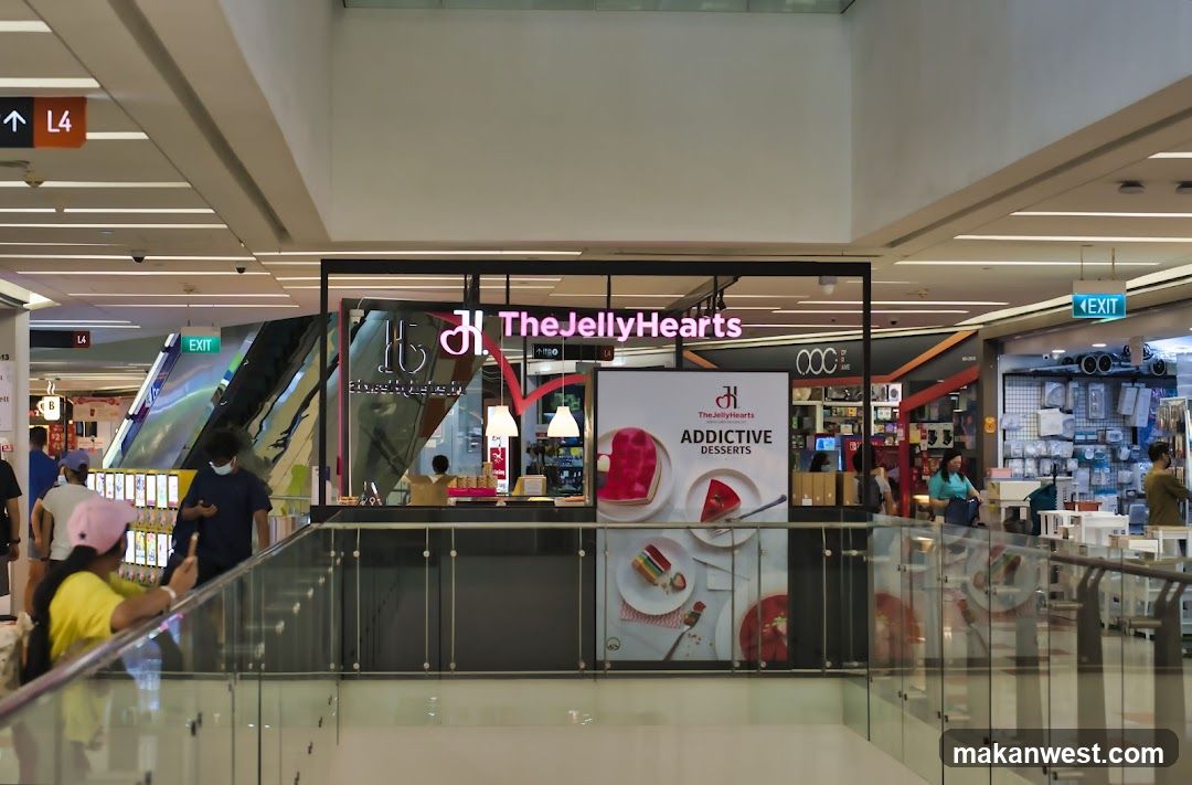 The Jelly Hearts Storefront in Mall