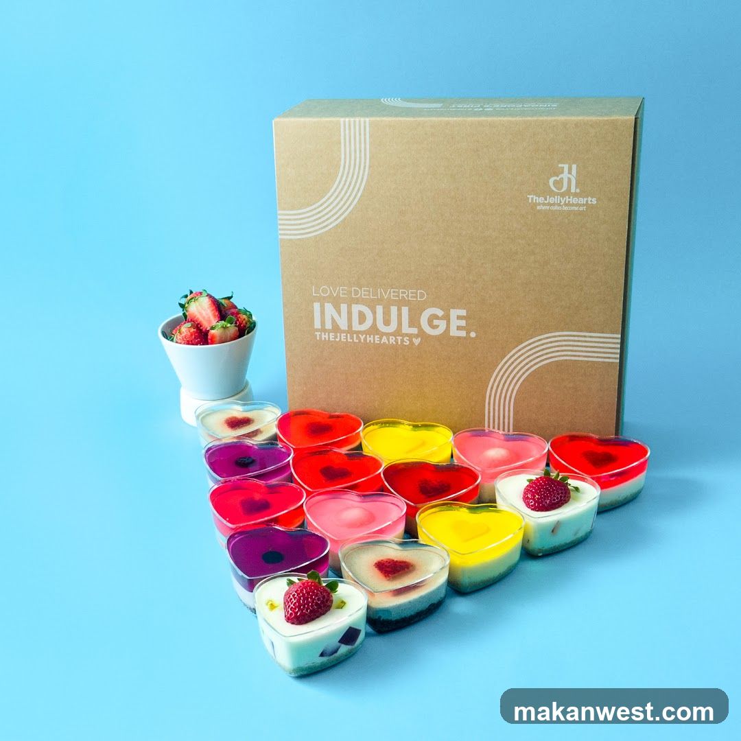 Jelly Heart Dessert Box
