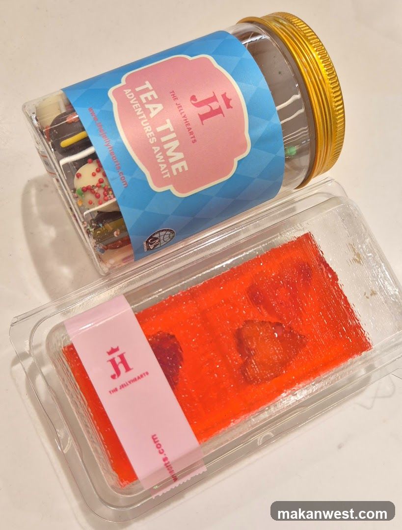 Jelly Hearts Tea Time Treats