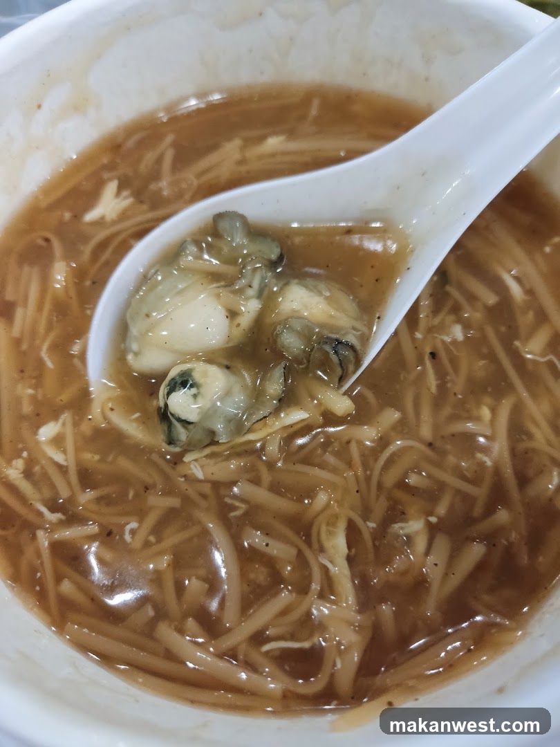 Oyster Soup with Vermicelli