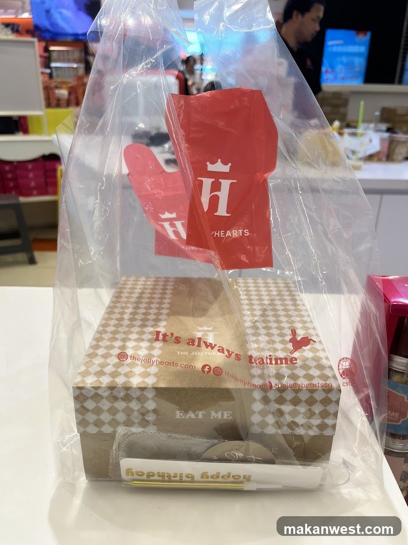 Gift Box with 'It's always fair' and 'Happy Birthday'