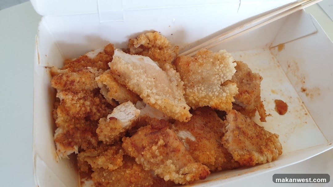 Fried Chicken in Takeout Box