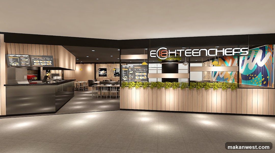 Eighteen Chefs Interior View