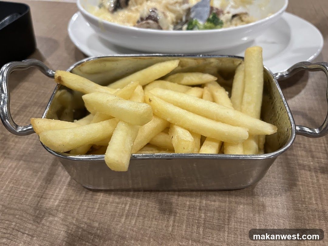 French Fries with Side Dish