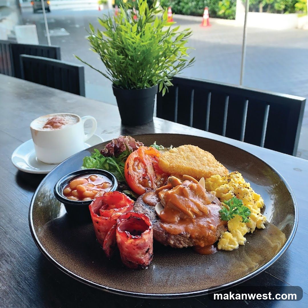 Breakfast Plate with Coffee