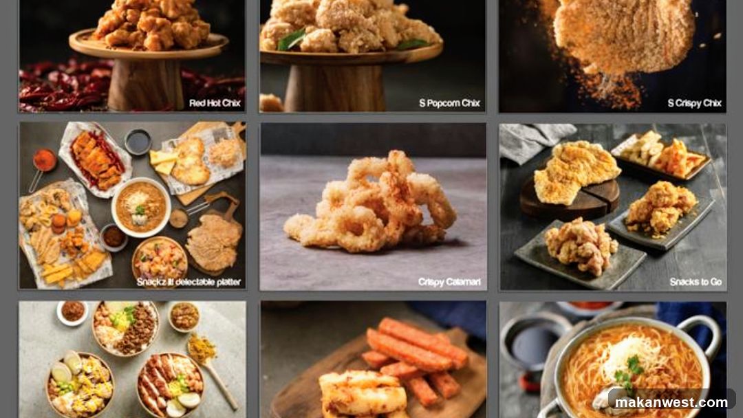 Fried Food Menu Grid