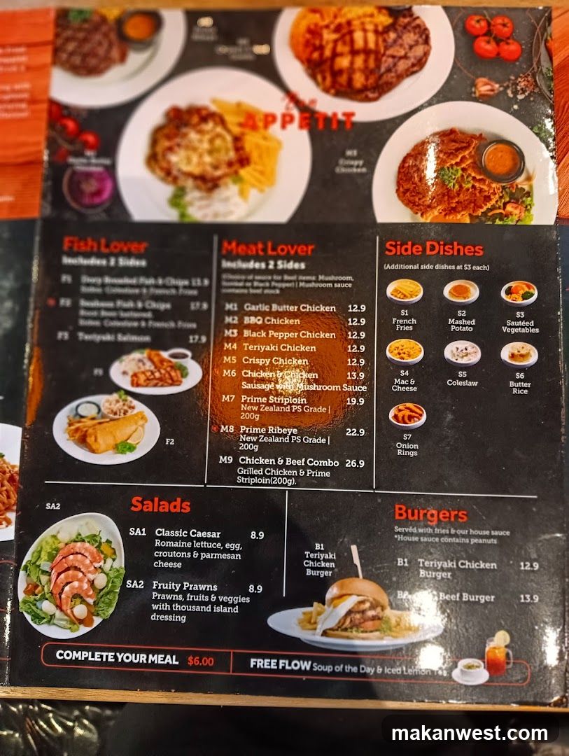 Restaurant Menu