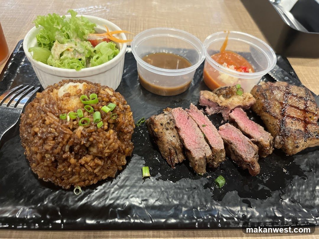 Steak and Rice Meal