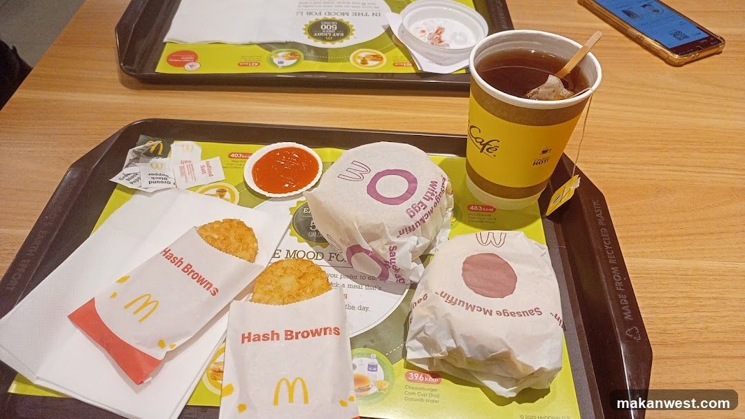 McDonald's Meal Tray